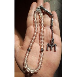 Kayi Tribe Quartz Tesbih | "IYI" Emblem | Ottoman Gift Idea Kayi Tribe Quartz Tesbih | "IYI" Emblem | Ottoman Gift Idea